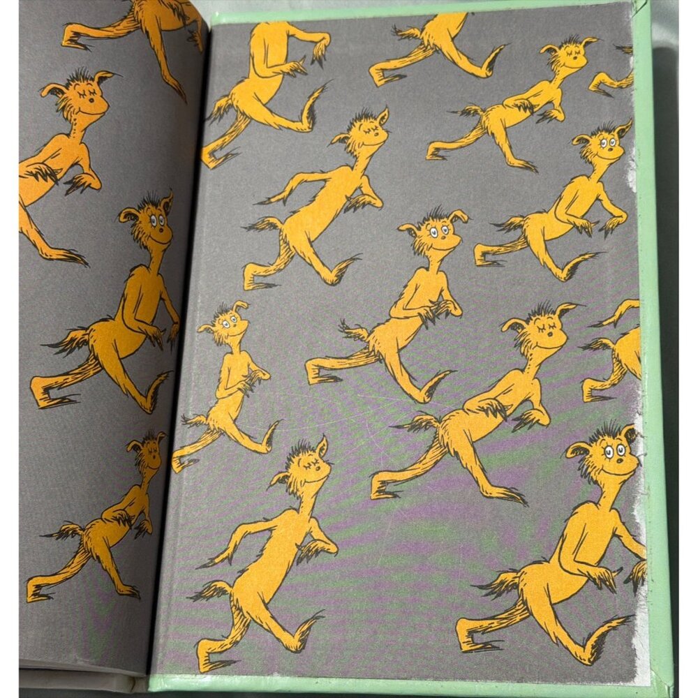 VTG Dr Seuss Book 1968 The Foot Book Random House New York Hard Cover - Picture 9 of 14
